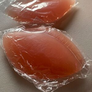 NWT Silicone pushup inserts bikini pad extra small size cutlets one pair